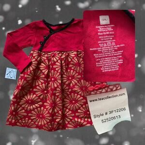 Tea Collection Deco Lantern Sparkle Dress Baby Sz 12-18 months